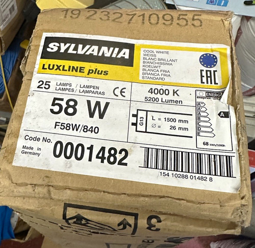 Sylvania luxline plus f58w - plus, f58w/840